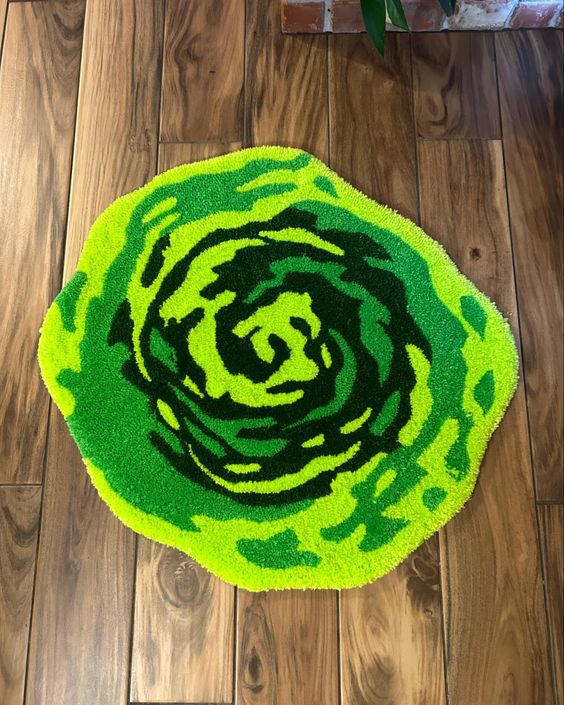 Rick and Morty - Tapis Touffeté