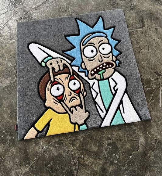 Rick and Morty - Tapis Touffeté