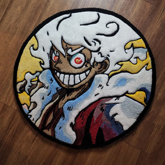 Luffy Tuffed Rug (Dessin Animé One Piece)